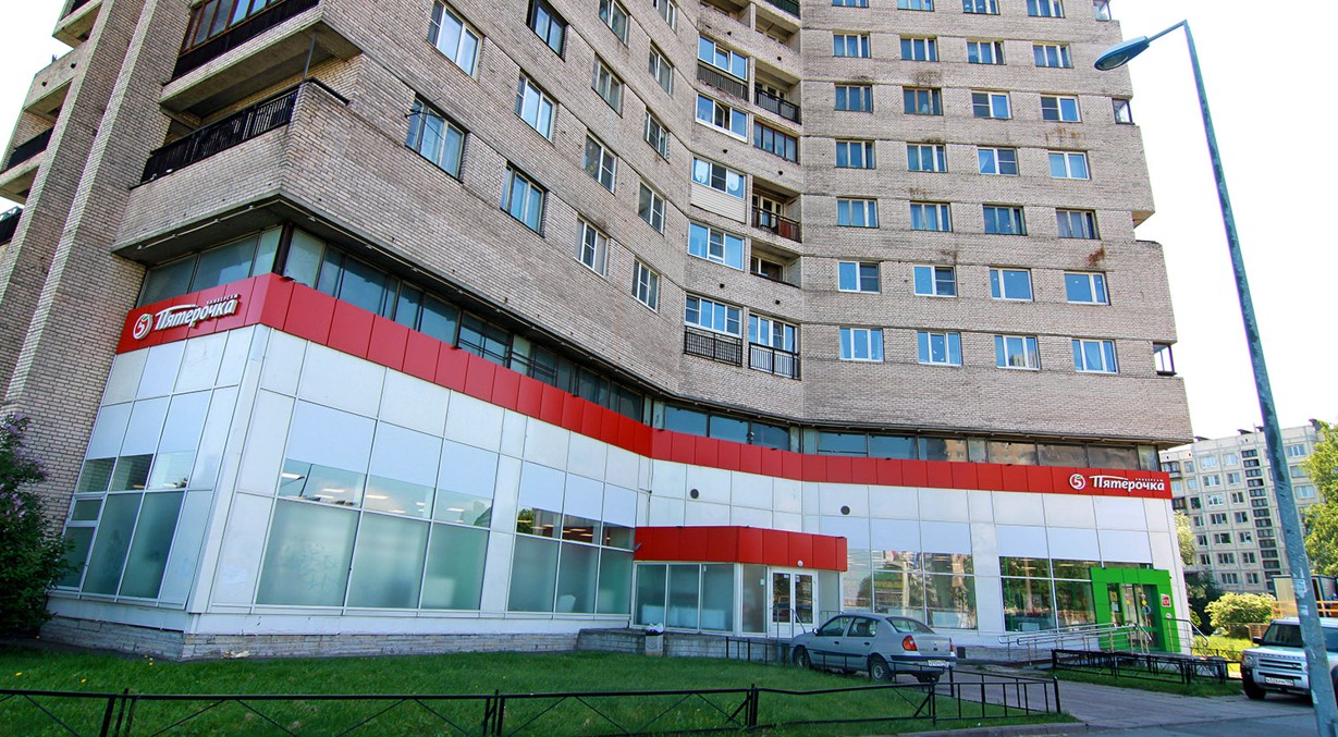 фасад дома, здание по адресу г Санкт-Петербург, Гражданский пр-кт, д 89/71